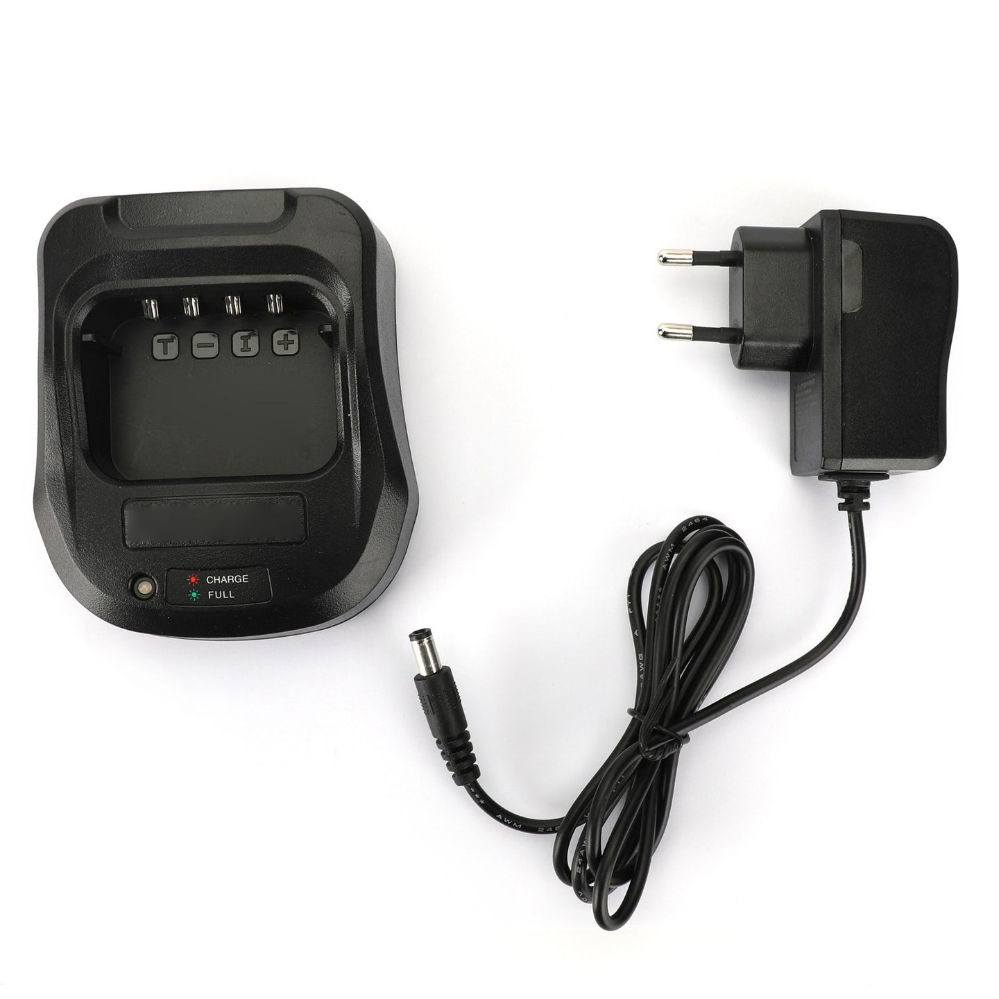 1Set Desktop Battery Charger For Wouxun KG-UV8D Radio Walkie Talkie EU Plug