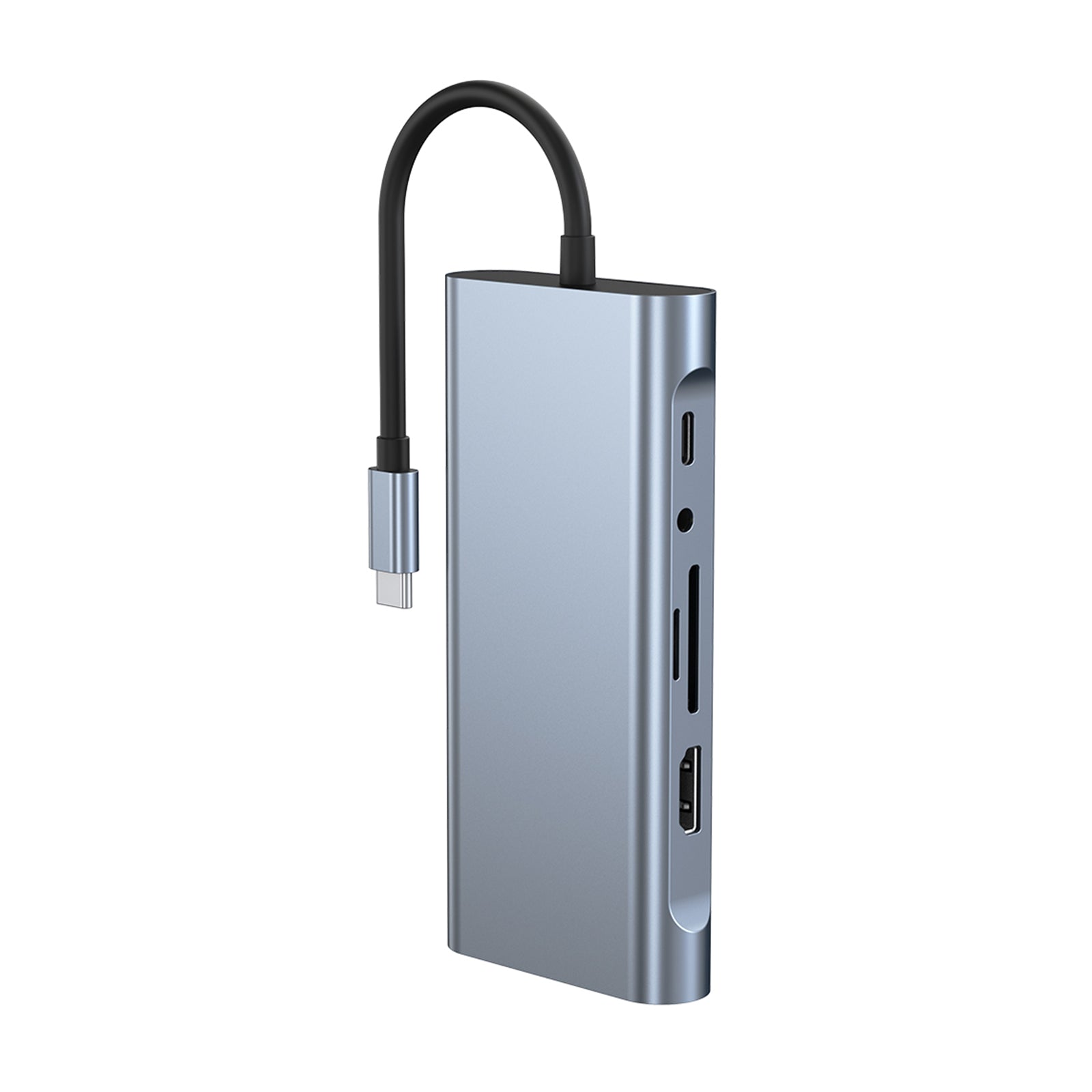 Type-c HUB For PC 11 In 1 Multi Splitter HD Output  Multifunctional USB 3.0 Dock