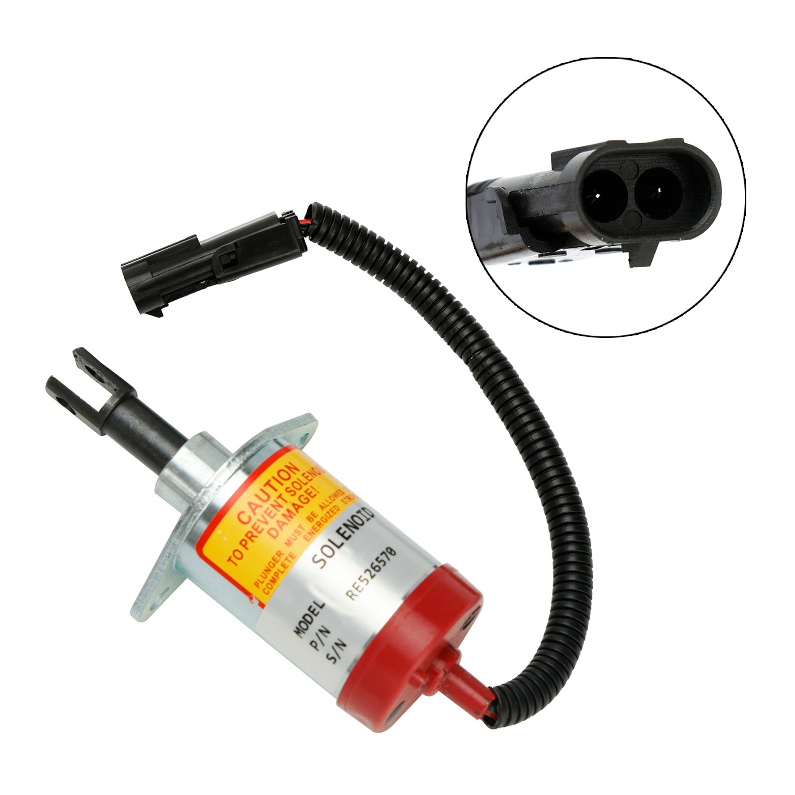 RE526570 Stop Solenoid For John Deere 315 317 320 325 328 332 CT315 CT322 CT332