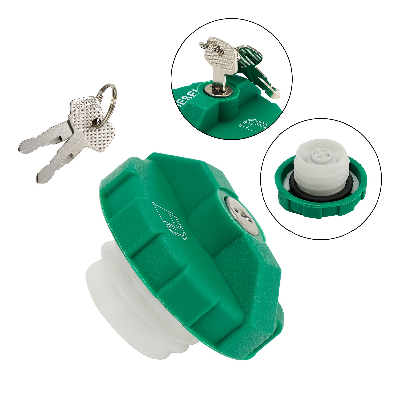Locking Fuel Cap 6661696 Fits For Bobcat Skid Steer 751 753 763 773 853 863 873