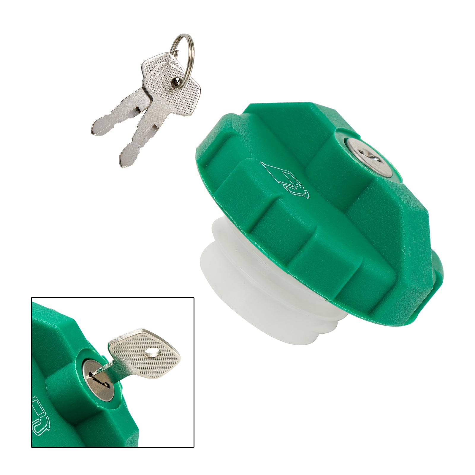 Locking Fuel Cap 6661696 Fits For Bobcat Skid Steer 751 753 763 773 853 863 873