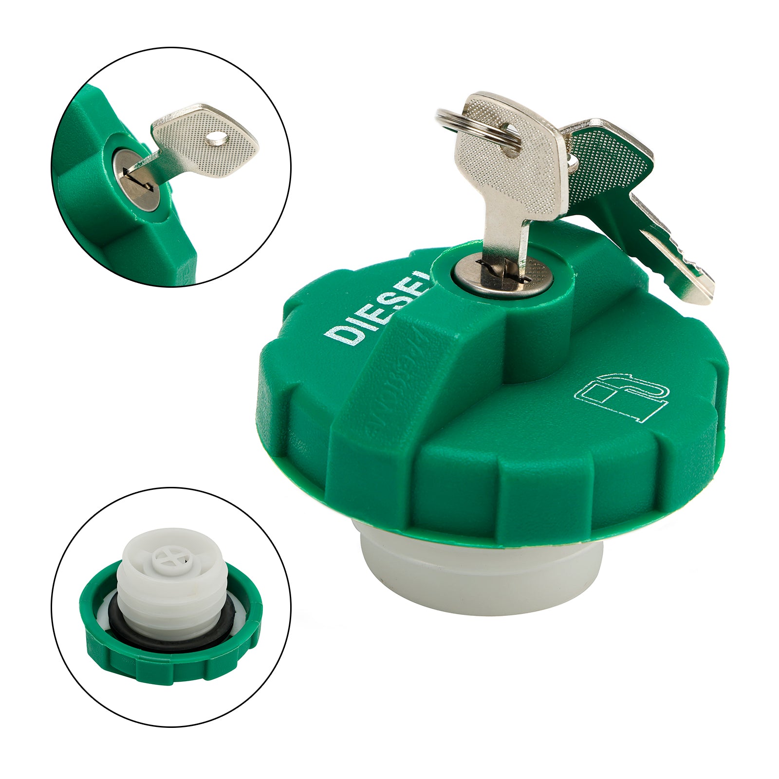 Locking Fuel Cap 6661696 Fits For Bobcat Skid Steer 751 753 763 773 853 863 873