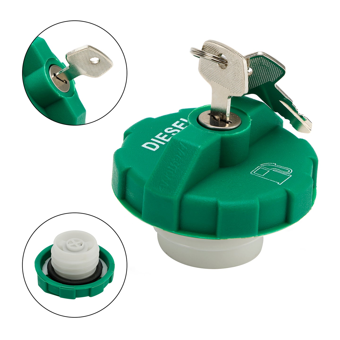 Locking Fuel Cap 6661696 Fits For Bobcat Skid Steer 751 753 763 773 853 863 873