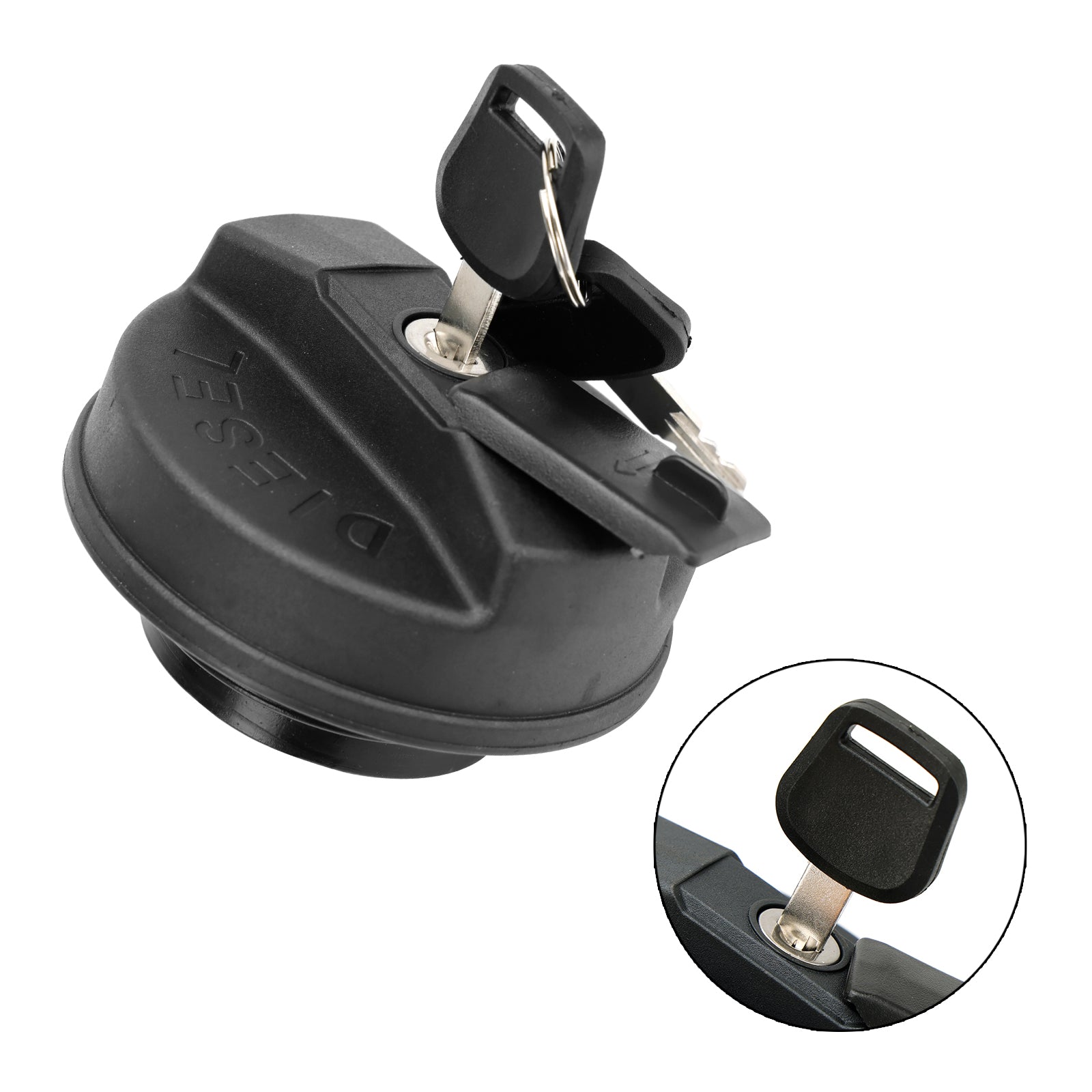 Fuel Tank Cap 332/F4780 331/11403 For JCB Backhoe Loader 3C 3CX 3D With 2 Keys