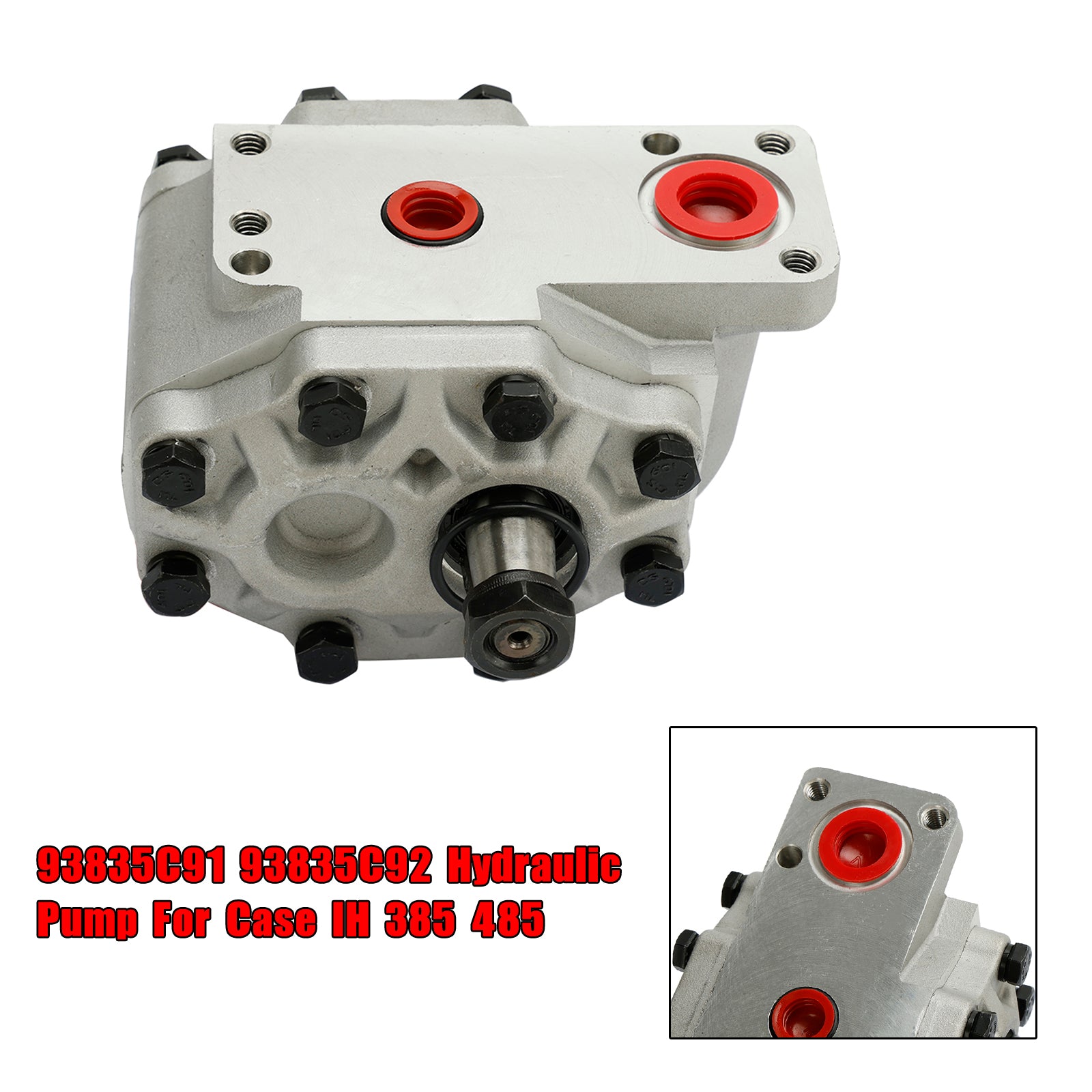 Hydraulic Pump for Case IH 85 & 95 Series, 3200, 4200, Replaces 93835C91, Fits McCormick