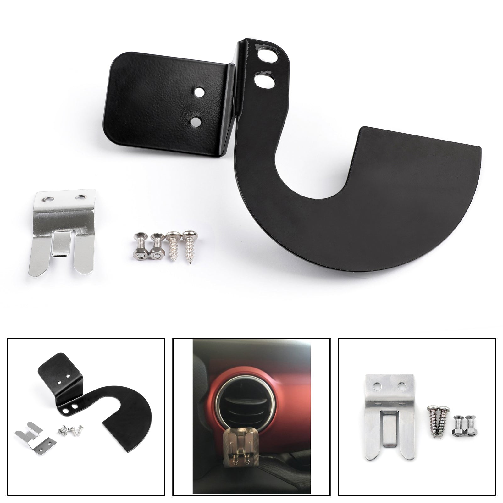 Mount 75WXST Grab Bar Wrangler JL 2018+ Holder Passenger For Mic CB Radio