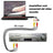 VHS to Digital Converter, USB 2.0 Video Capture Card to Convert VCR, Hi8 Tapes to DVD for PC/Windows 10