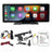 10.26inch Wireless Carplay Bluetooth Stereo Radio FM Car MP5 Player + 4 LED Camera