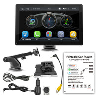 9inch  Car MP5 Player Apple Carplay/Android Auto Car Bluetooth Radio + 4 LED Camera