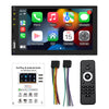 7inch Wired Carplay Car MP5 Player Bluetooth MP3 Car Card Radio+ 4 LED Camera