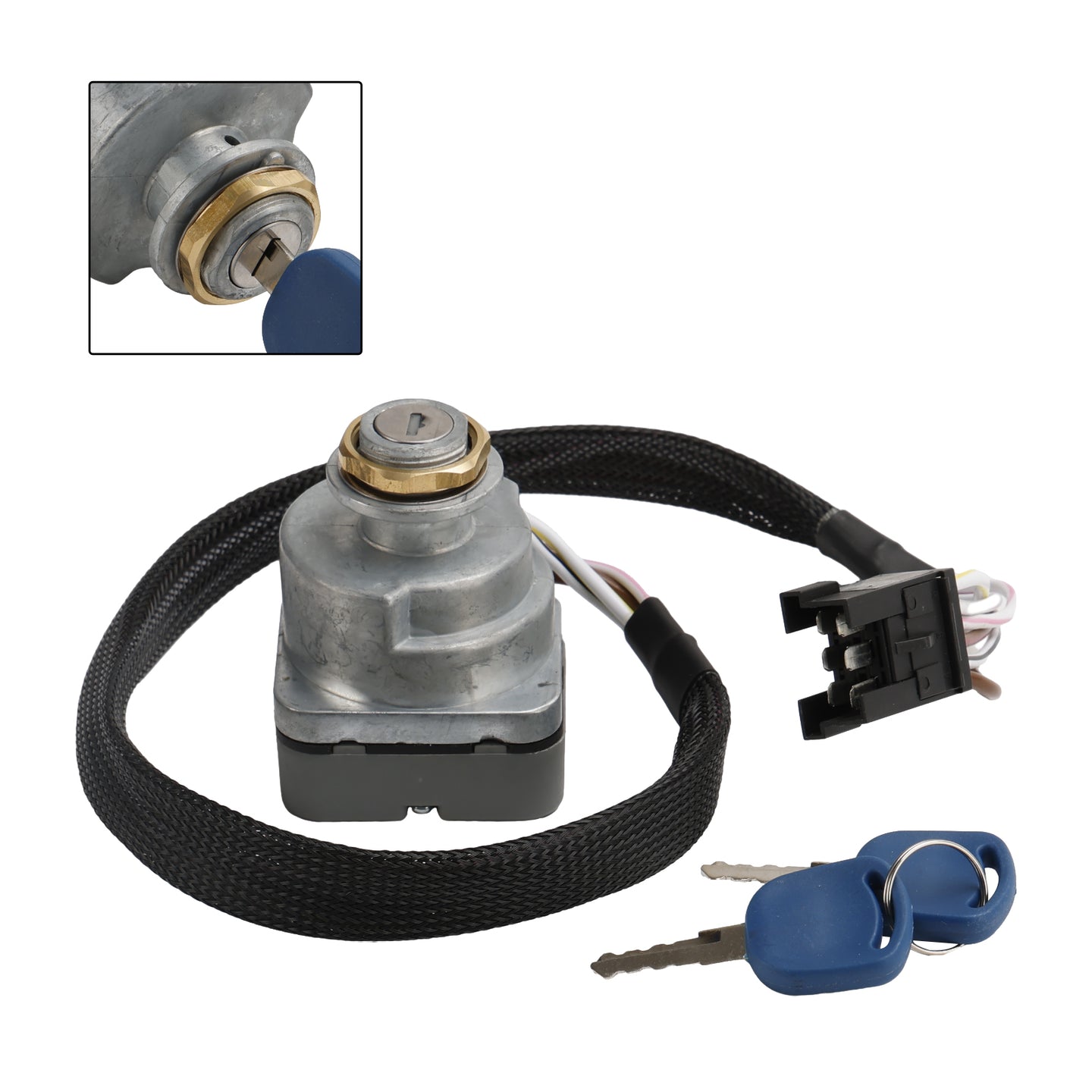 Ignition Switch 81864288 87561528 For Ford New Holland Tractor TS TM Series