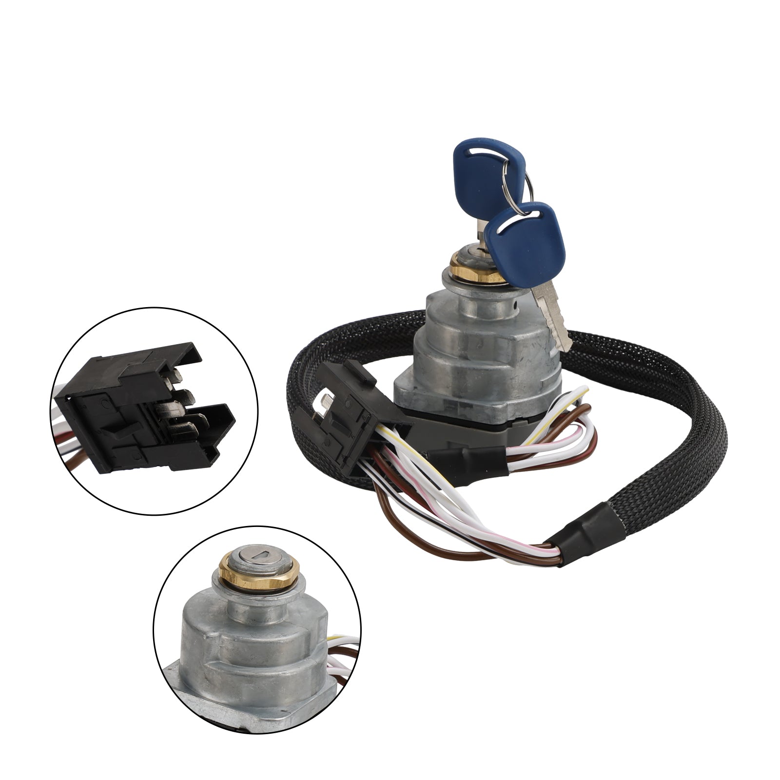 Ignition Switch 81864288 87561528 For Ford New Holland Tractor TS TM Series