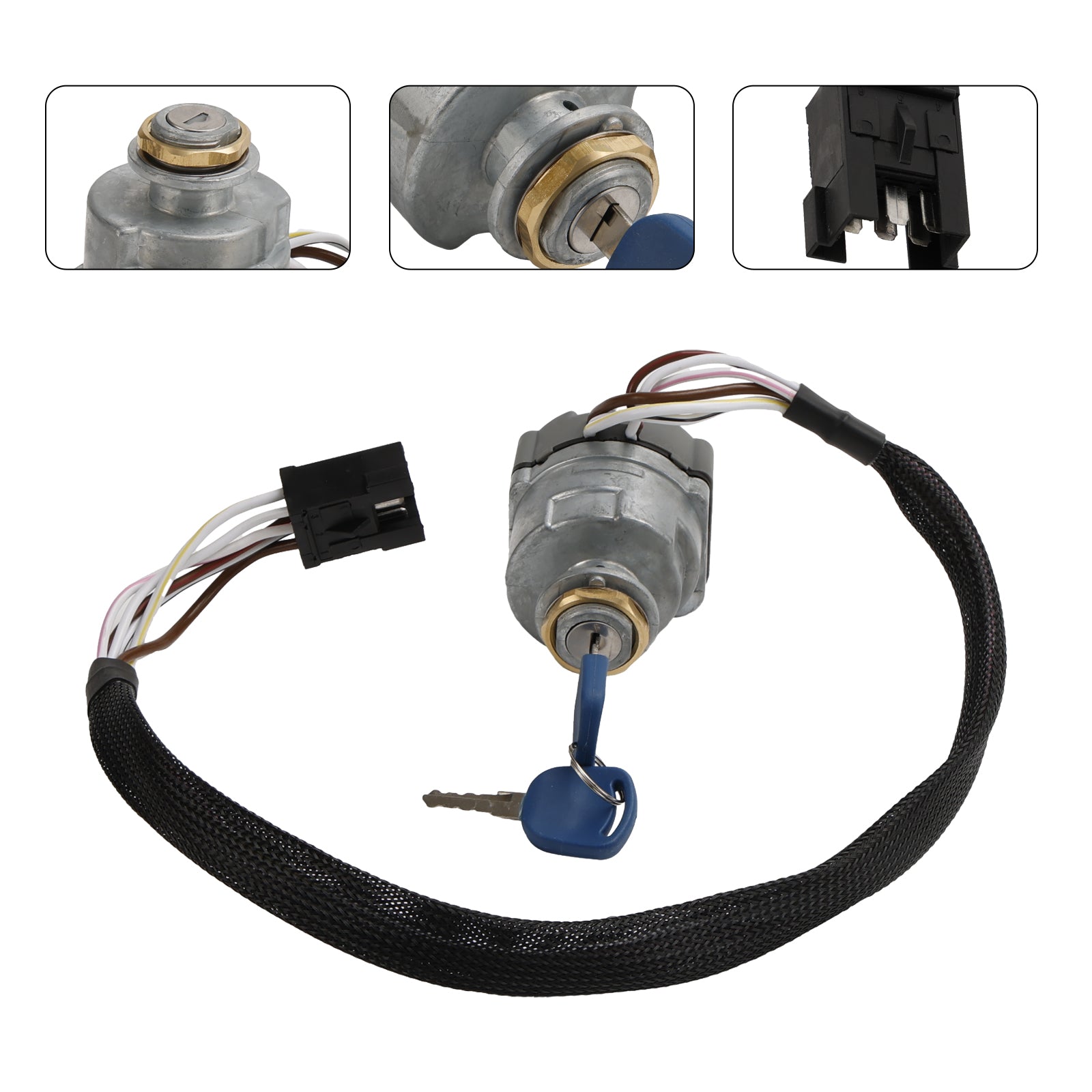 Ignition Switch 81864288 87561528 For Ford New Holland Tractor TS TM Series