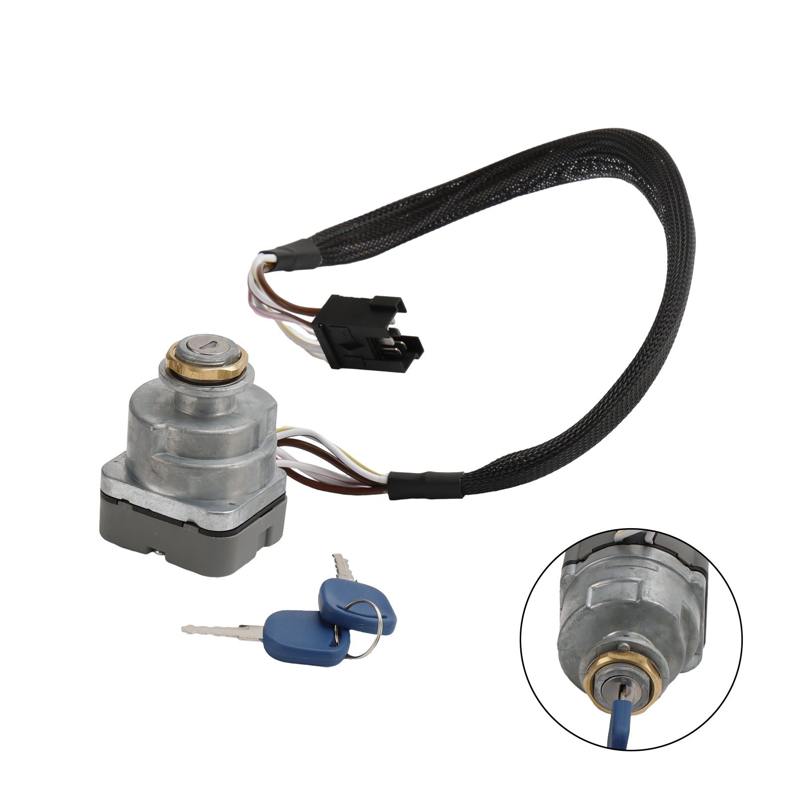 Ignition Switch 81864288 87561528 For Ford New Holland Tractor TS TM Series
