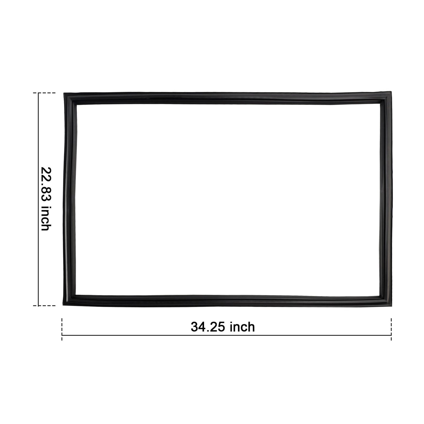 Freezer Door Seal Gasket â€?Replaces W10436252, W10131754, W10164041