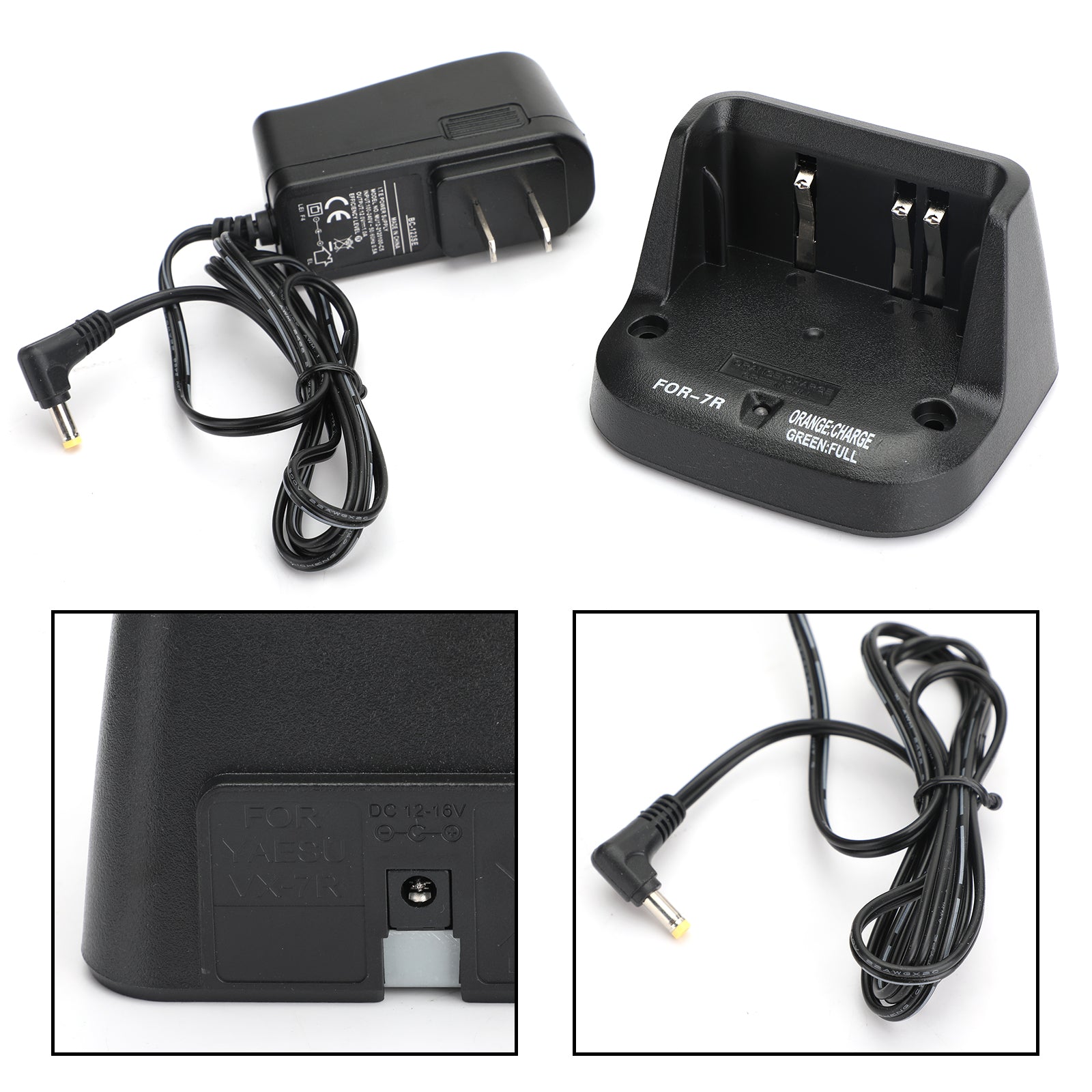 1PC Desktop Battery Rapid Charger For YAESU VX-5R VX-6R VX-7R Radio USA Plug (Copy)
