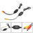 Side View Car Rear Front 2.4GHz Wireless Video Transmitter and Receiver HD For Vehicle Backup/Front Camera