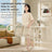 4-Step Folding Ladder with Anti-Slip Pedal & Handrail - Portable, Stable Stepladder