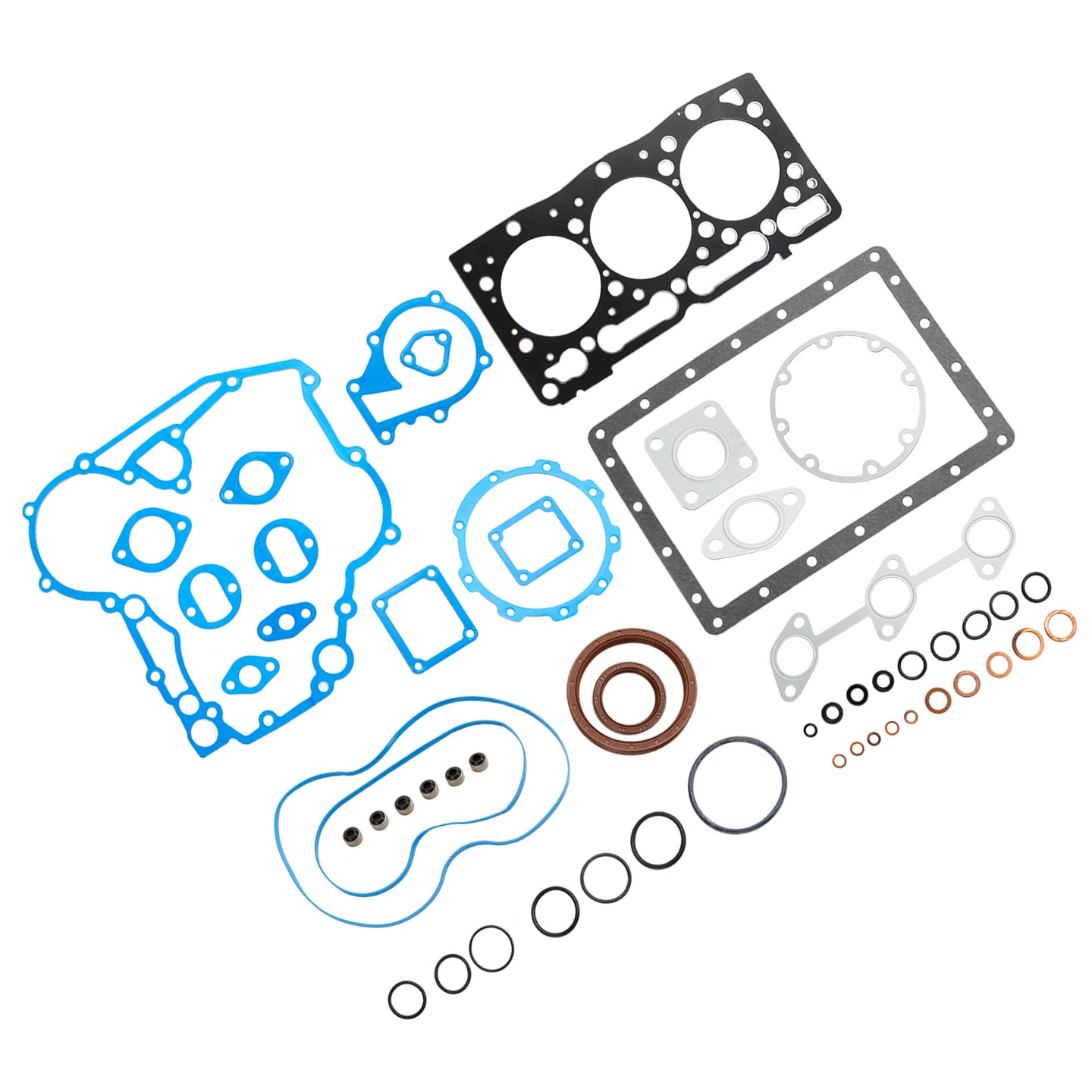 Fits For Kubota D1105 Engine Complete Cylinder Head Gasket Kit Set US