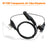 R7-018 Transparent Air Tube Earphone In-ear For R7 R7A MXP600 ION APXN70 APXN50