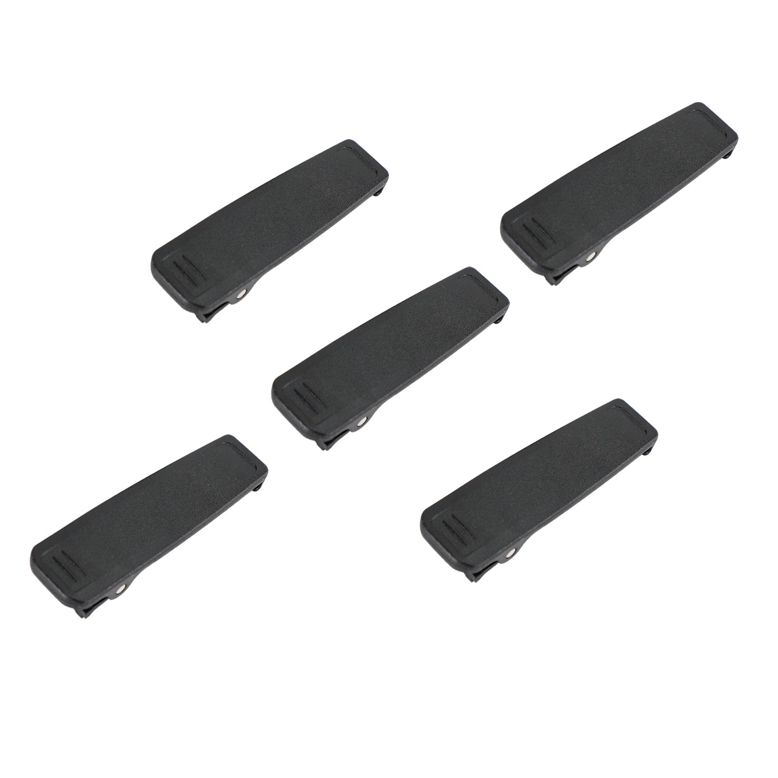 5X Back Pocket Clip Belt Clip Fit For IC-F2000 IC-F29SR IC-M25 Walkie Talkie