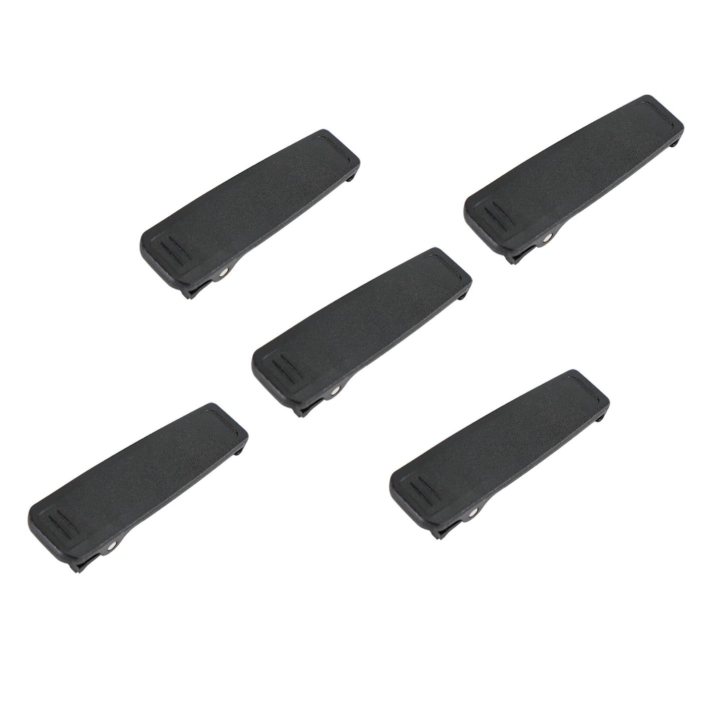 5X Back Pocket Clip Belt Clip Fit For IC-F2000 IC-F29SR IC-M25 Walkie Talkie