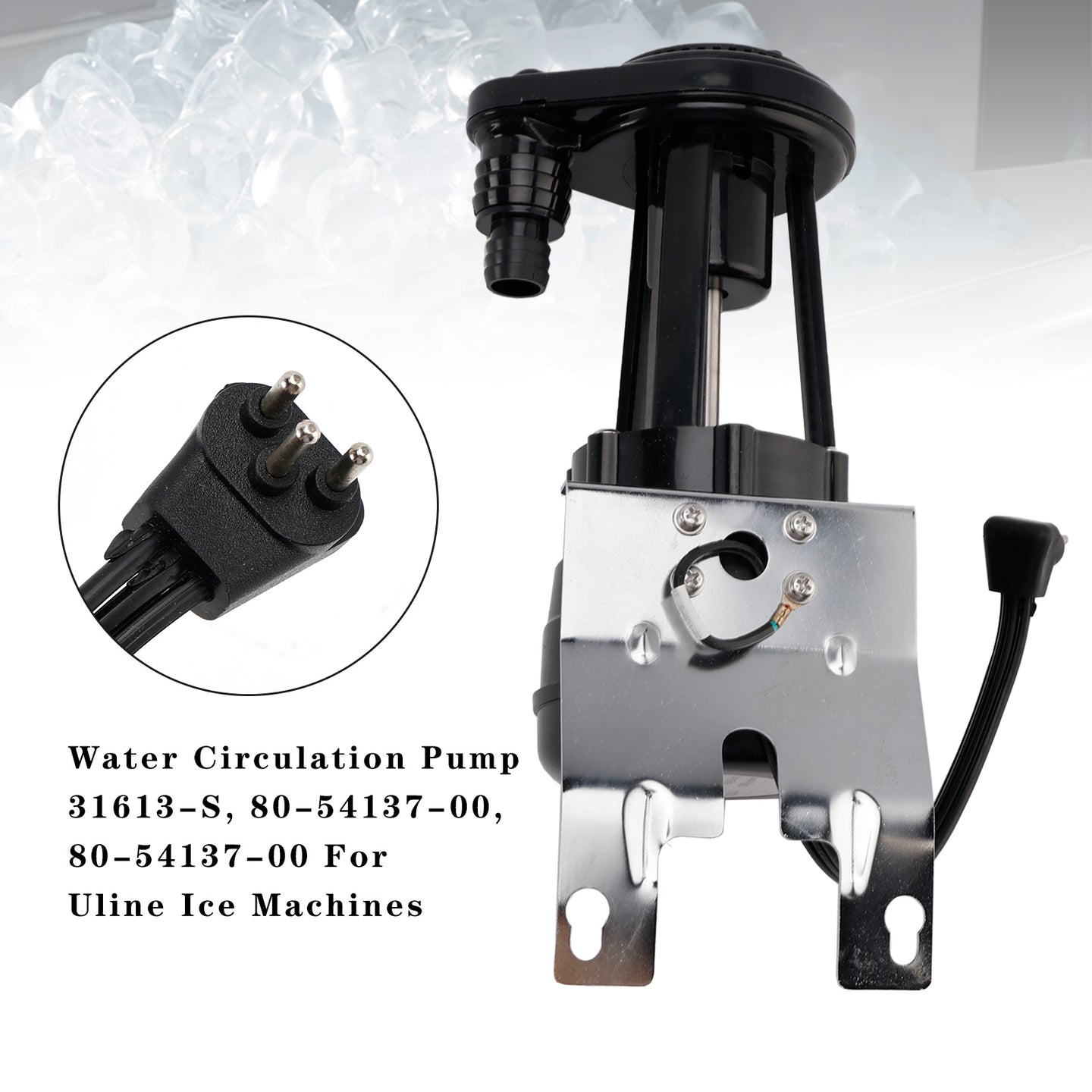80-54137-00 Water Circulation Pump for Uline Ice Machines, Replaces Part # 31613-S