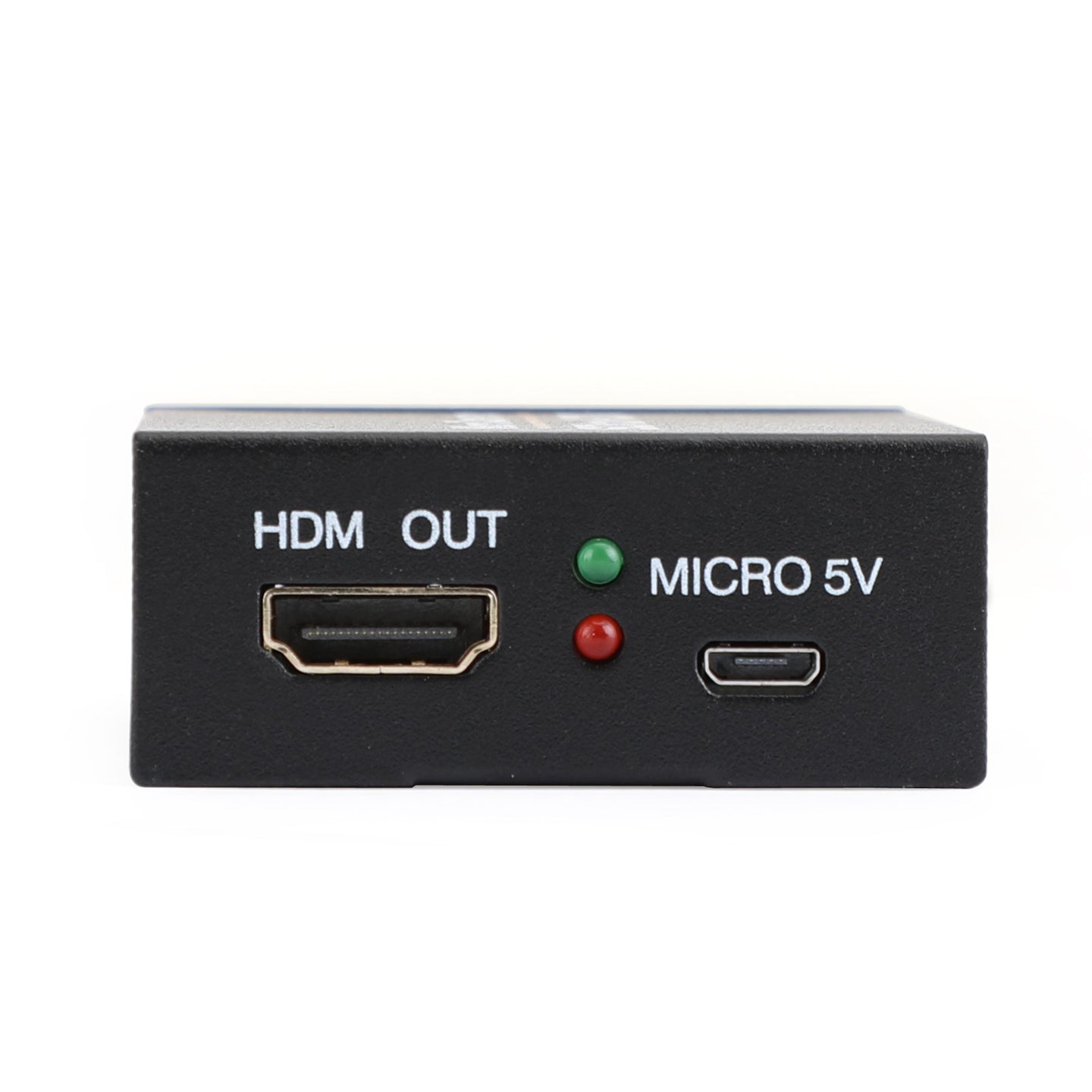 1 port to 2 SDI to HDMI + SDI Mini HD Video Switcher Micro Audio Converter Black
