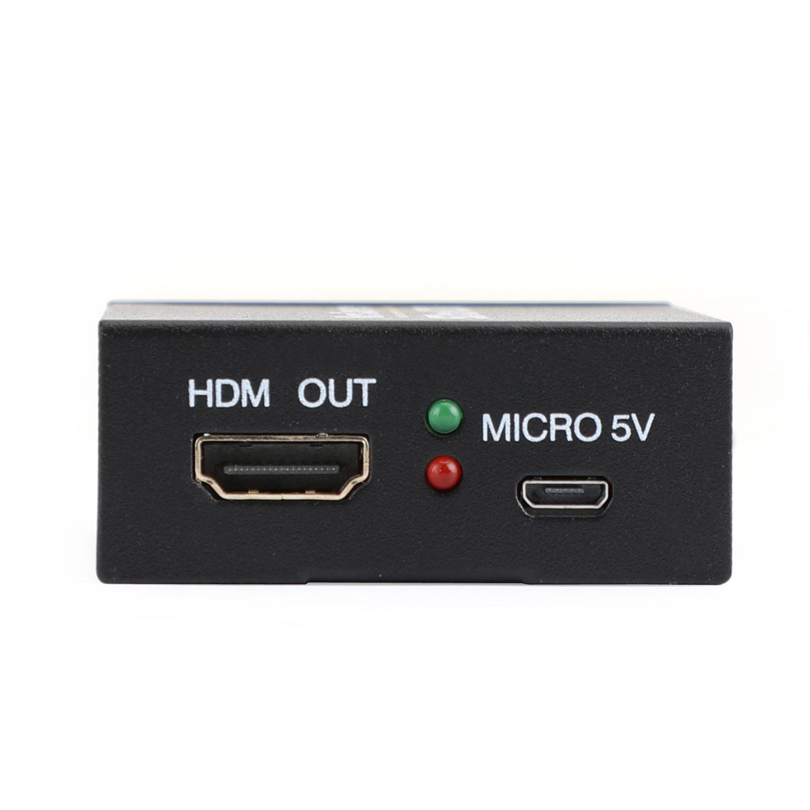 1 port to 2 SDI to HDMI + SDI Mini HD Video Switcher Micro Audio Converter Black