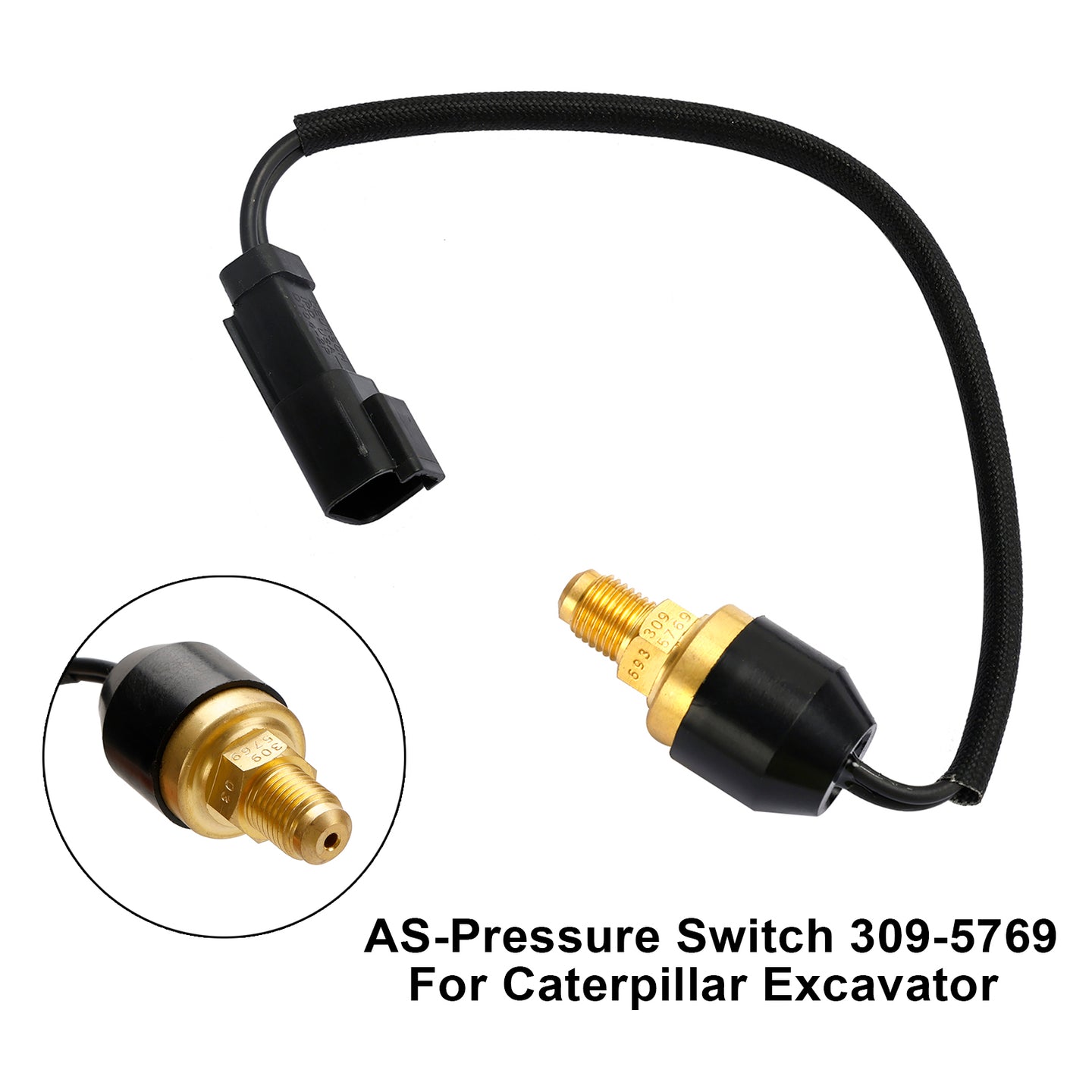 Switch AS-Pressure 309-5769 For Caterpillar CAT 311C 312C 314C 315C Excavator