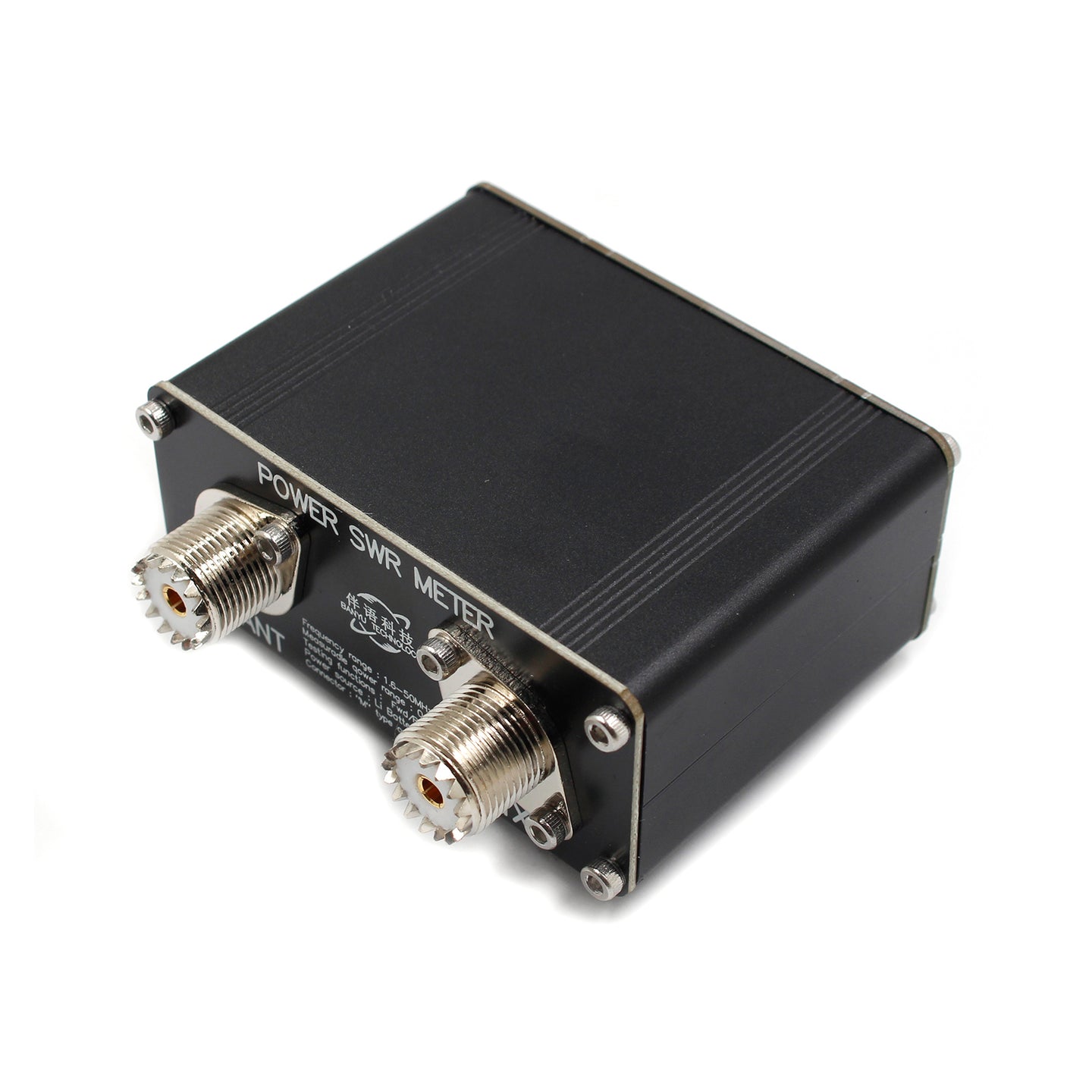 QRP 150W 1.6-50MHz SWR HF Shortwave Standing Wave Meter Power Meter FM/AM/CW/SSB