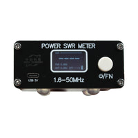QRP 150W 1.6-50MHz SWR HF Shortwave Standing Wave Meter Power Meter FM/AM/CW/SSB