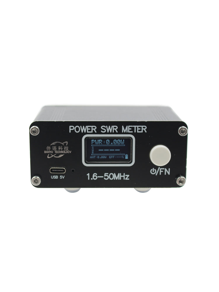 QRP 150W 1.6-50MHz SWR HF Shortwave Standing Wave Meter Power Meter FM/AM/CW/SSB