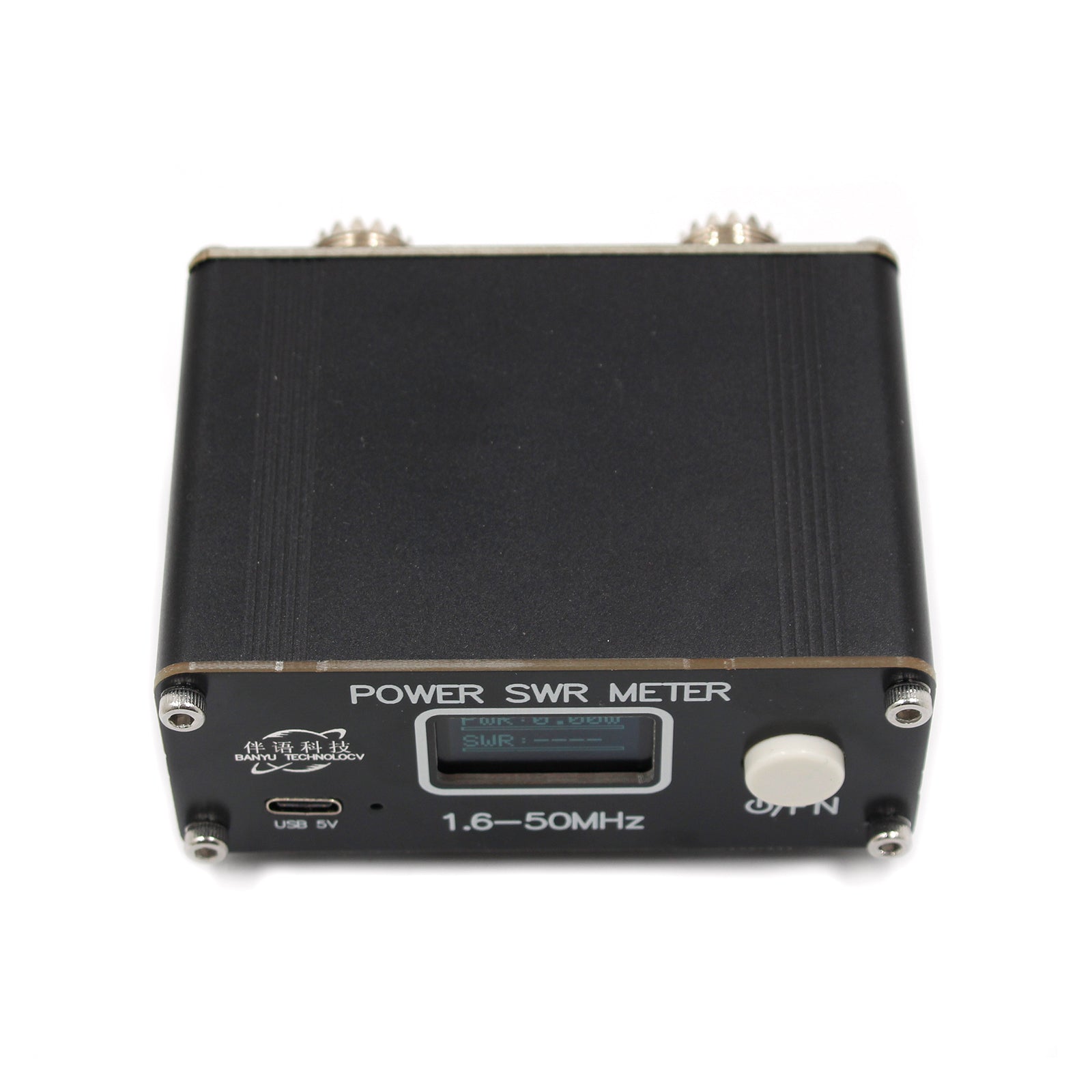 QRP 150W 1.6-50MHz SWR HF Shortwave Standing Wave Meter Power Meter FM/AM/CW/SSB