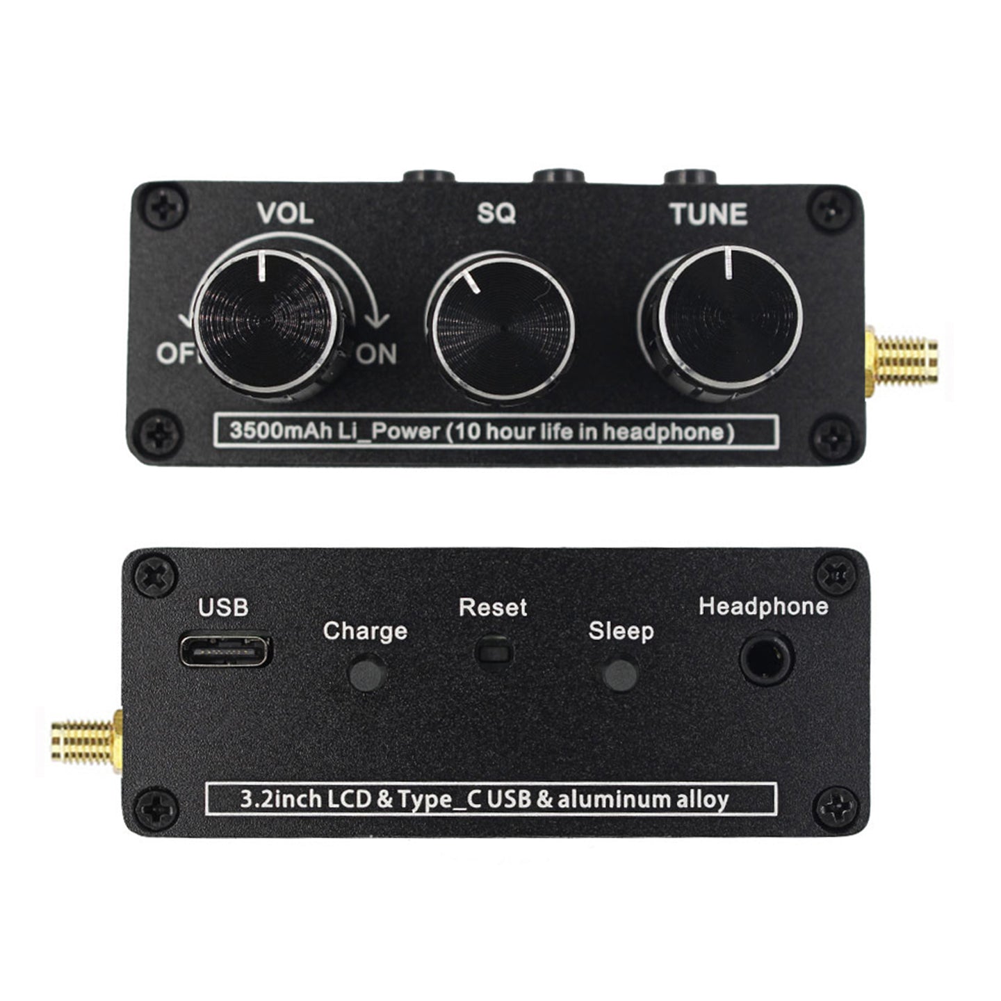 3.2 inch LCD Display TEF6686 High Performance DSP Digital Radio FM/SW/MW/LW