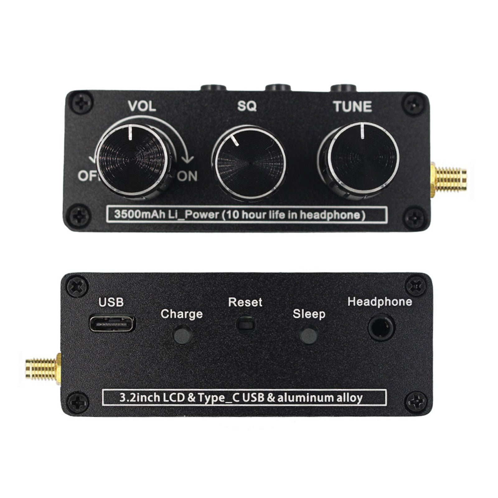 3.2 inch LCD Display TEF6686 High Performance DSP Digital Radio FM/SW/MW/LW