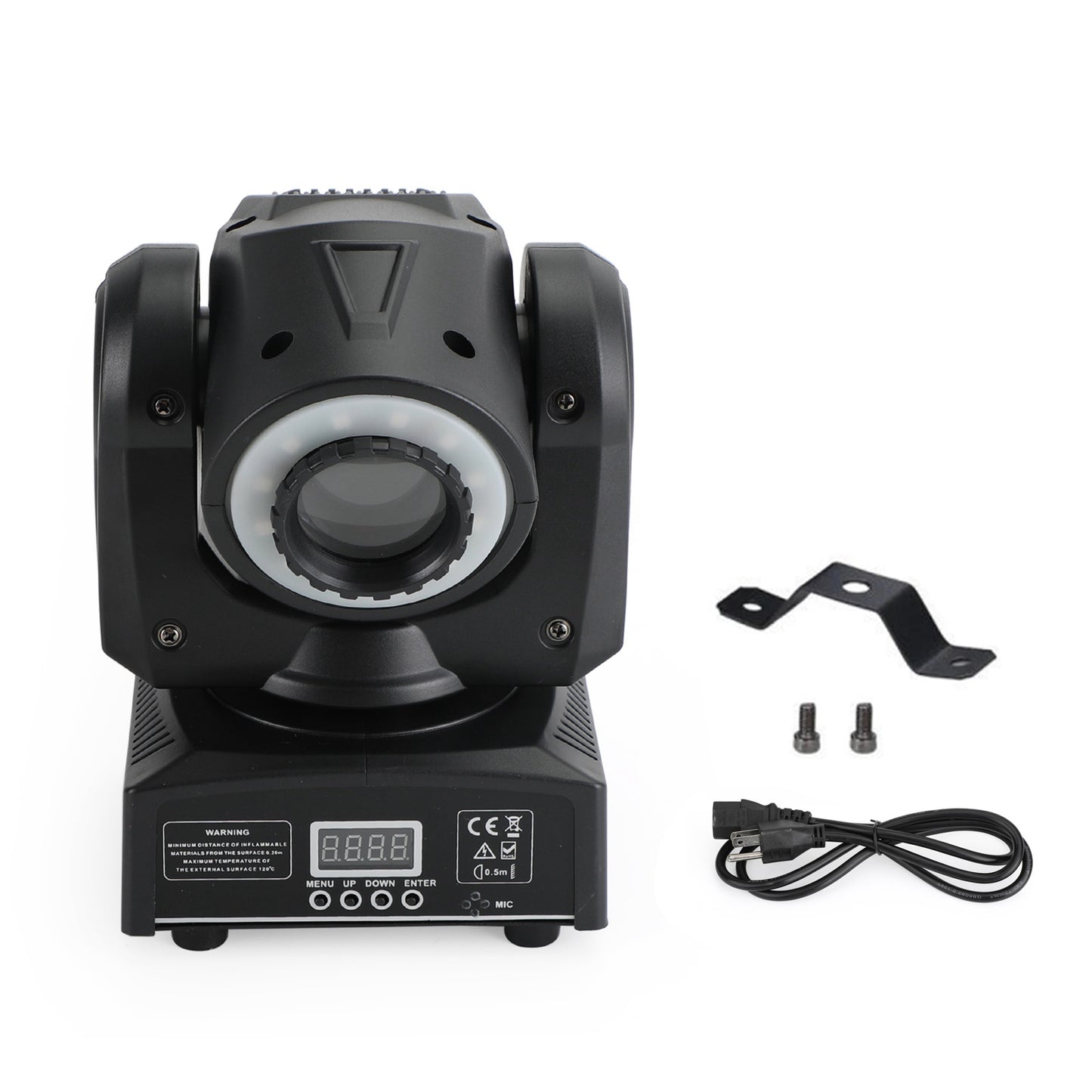 100W LED Moving Head Stage Light – RGBW Beam Spot Gobo DMX512 DJ Disco Party Lighting