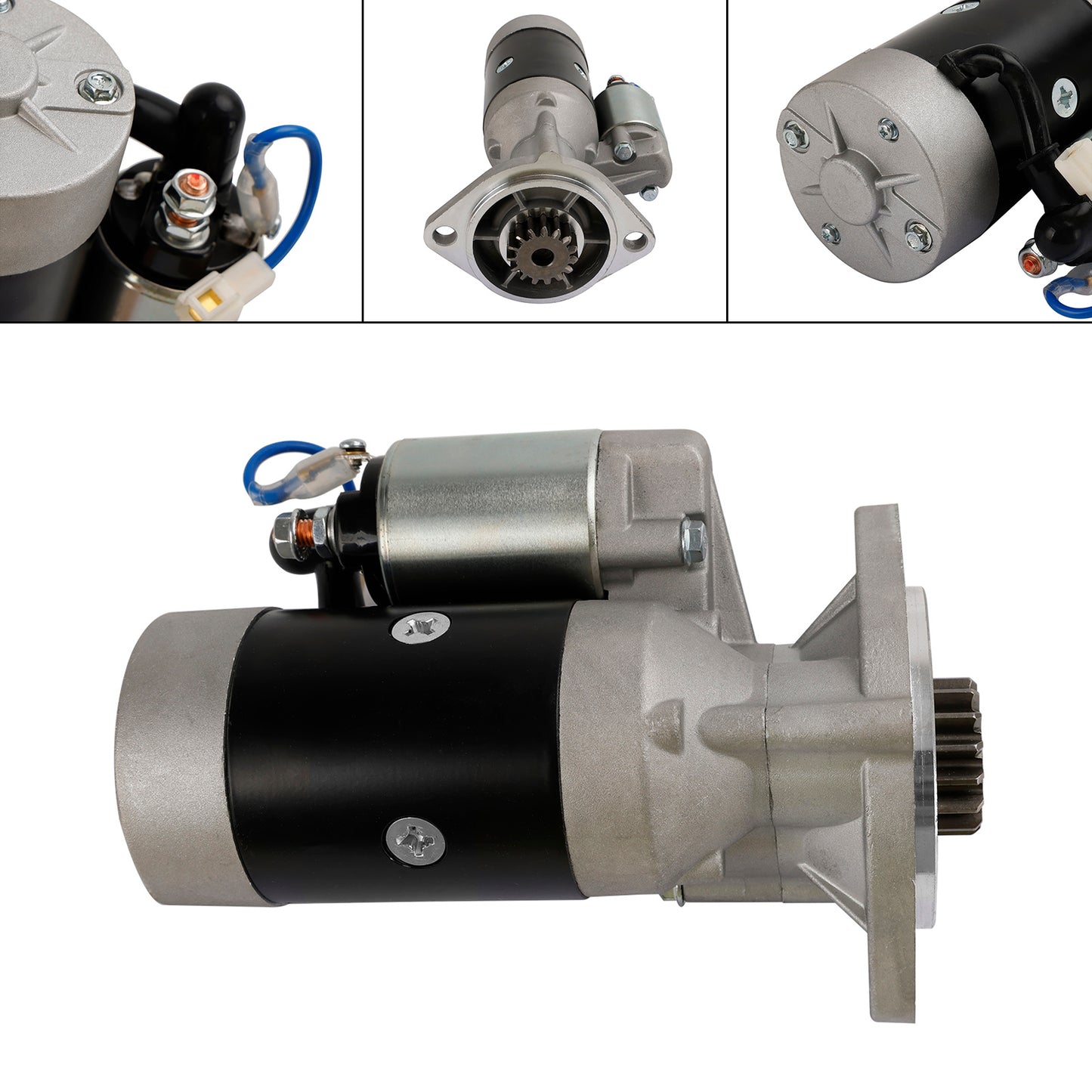 12V Gear Reduction Starter Motor 129136-77011 For John Deere Excavator US