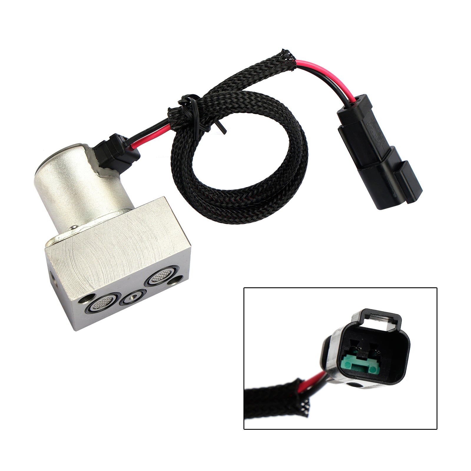 Fits Komatsu Excavator Pc200-7 Pc200-8 702-21-57400 702-21-57500 Solenoid Valve