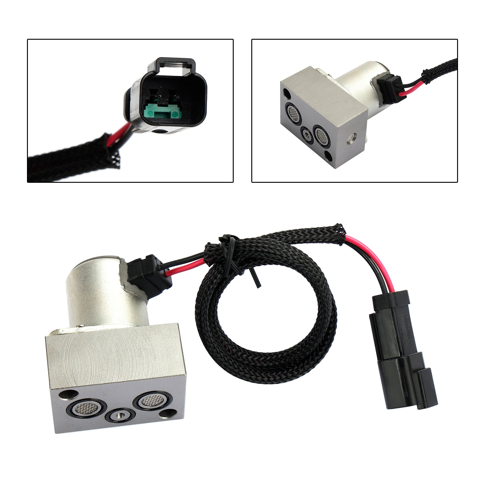 Fits Komatsu Excavator Pc200-7 Pc200-8 702-21-57400 702-21-57500 Solenoid Valve