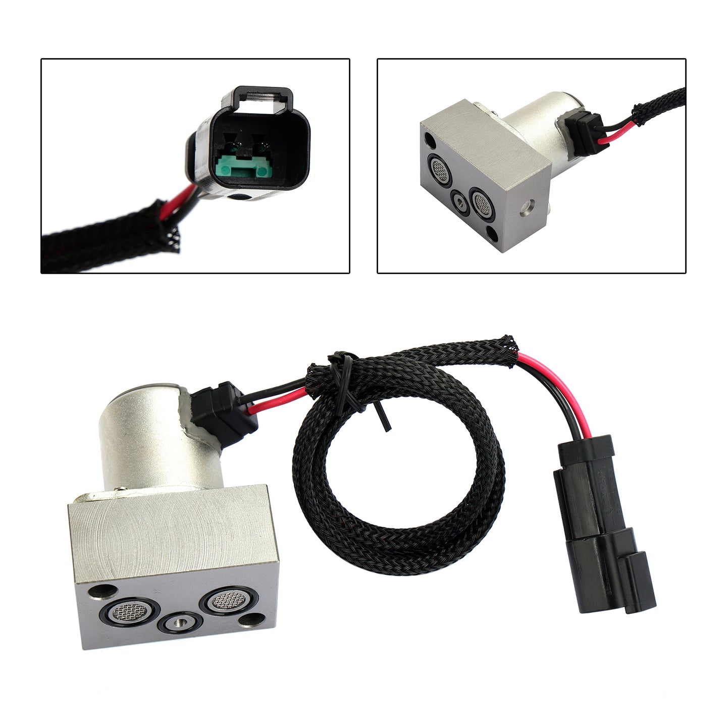 Fits Komatsu Excavator Pc200-7 Pc200-8 702-21-57400 702-21-57500 Solenoid Valve