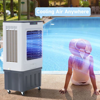 16 Gallon Evaporative Cooler 3000CFM Evaporative Air Cooler