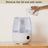 6.8L Cool Mist Humidifier & Diffuser with Remote - Top Fill for Bedroom, Plants & Baby