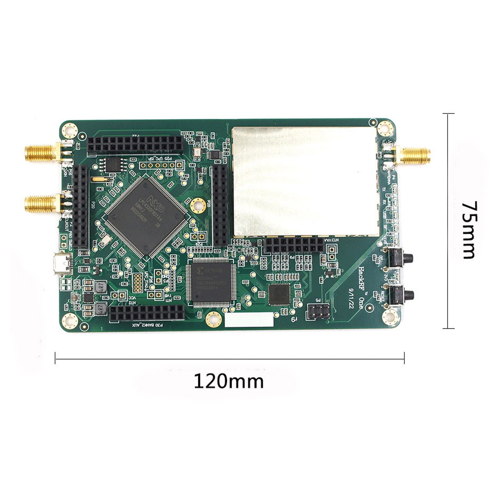 New 1MHz-6GHz Software Defined Radio Platform Motherboard Bare Metal