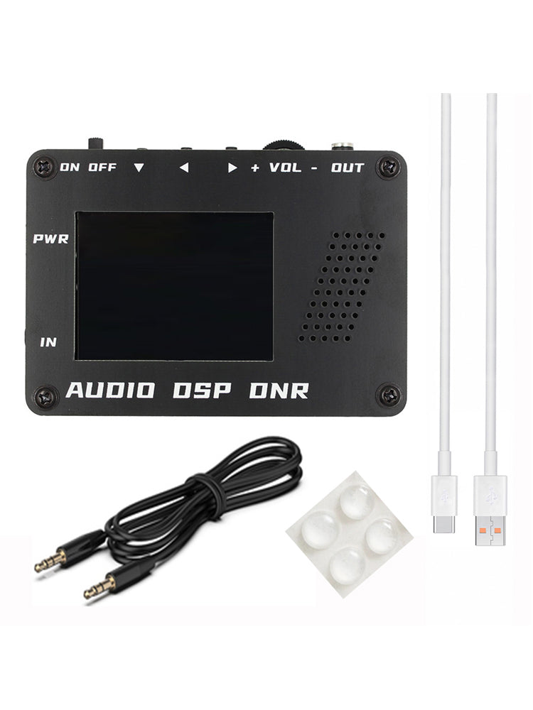 Audio DSP Noise Reducer DNR Digital Filter SSB Ham radio YAESU ICOM + Speaker