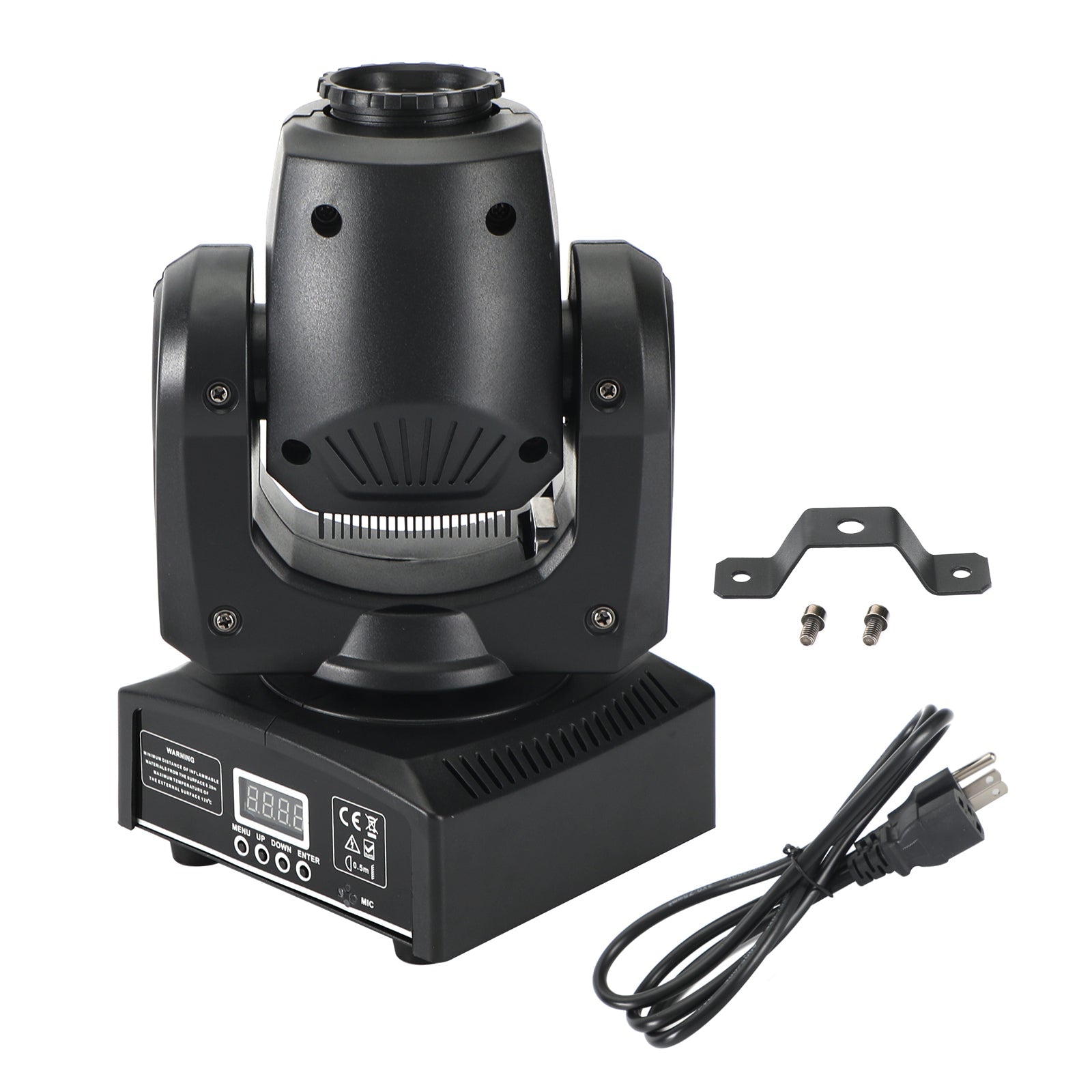 Moving Head Stage Light – RGBW LED Beam with 8 Gobo Effects DMX DJ Disco Party Lighting