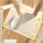 3-Step Folding Stepladder with Wide Anti-Slip Pedals, 330 lbs Capacity Lightweight Step Stool for Home & Kitchen (Cream White)