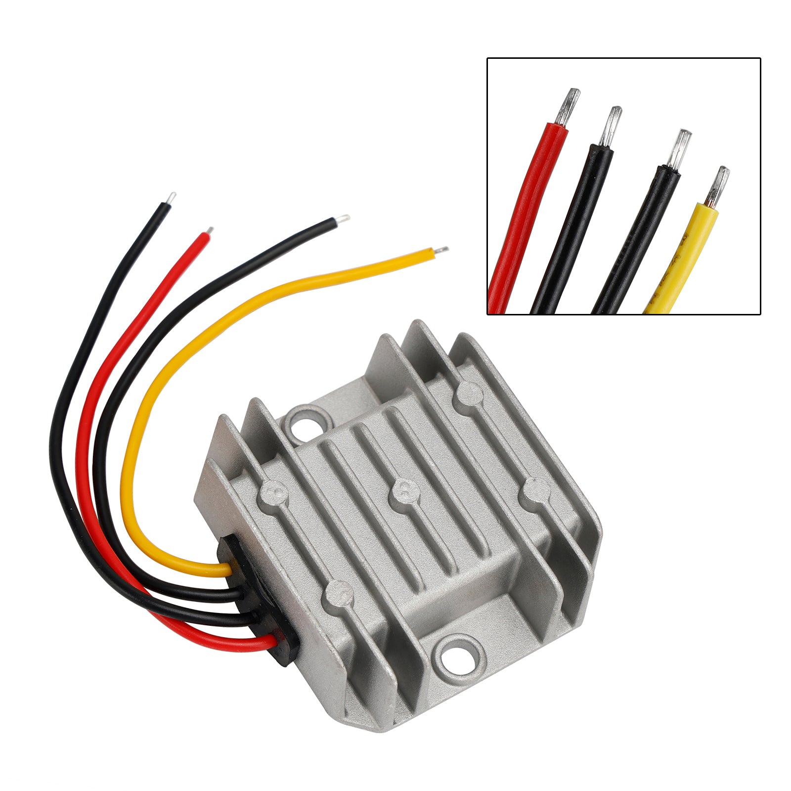 Waterproof DC 12V to 24V 2A 48W Step-Up Power Supply Converter Regulator