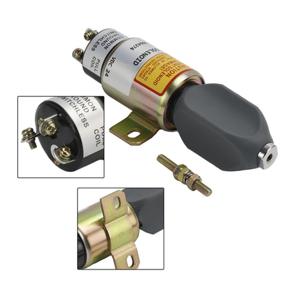 3864274 Stop Solenoid Fits Caterpillar S6K 6D31 E70B 320B 320C Fits Cummins