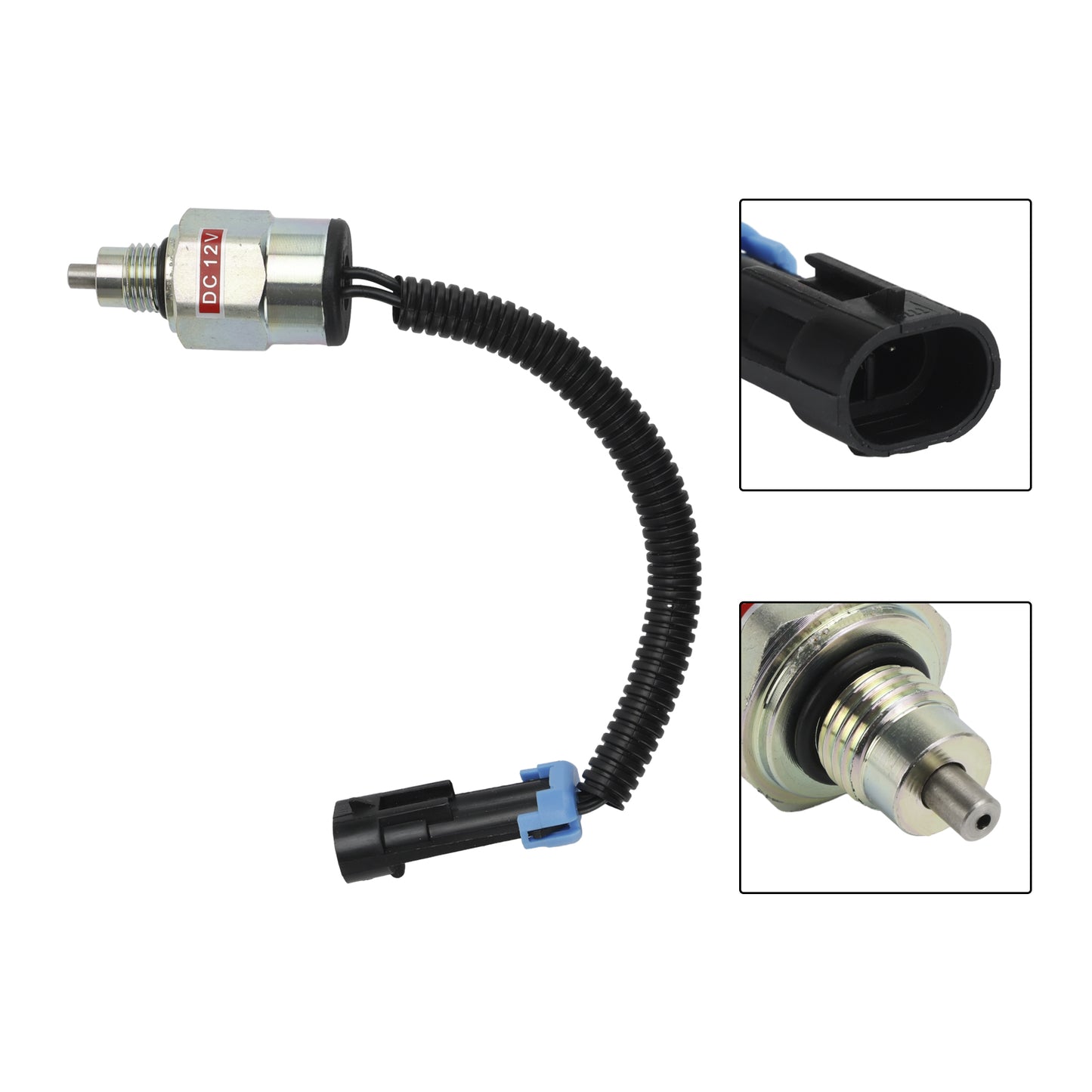 Solenoid Valve 84128131 12V For New Holland C185 L180 L190 C190 LT185.B L185